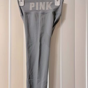 VS Pink Bootylicious Gray Highwaist Legging